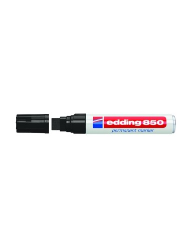 ROTULADOR EDDING MARCADOR PERMANENTE 850 NEGRO PUNTA BISELADA 16 MM
