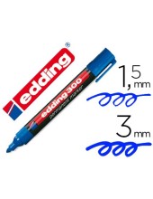 ROTULADOR EDDING MARCADOR PERM 300 AZUL PUNTA RED.1.5 MM