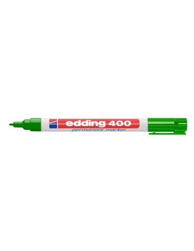 ROTULADOR EDDING MARCADOR PERMANENTE 400 VERDE PUNTA REDONDA 1 MM