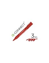 ROTULADOR Q-CON MARCADOR PERM.ROJO PUNTA REDONDA 3.0 MM 2