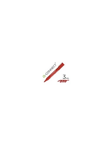ROTULADOR Q-CON MARCADOR PERM.ROJO PUNTA REDONDA 3.0 MM ROTULADOR Q-CON MARCADOR PERM.ROJO PUNTA REDONDA 3.0 MM