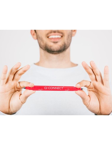 ROTULADOR Q-CON.MARCADOR PERMANENTE DOBLE RJ. 0,4MM 1MM