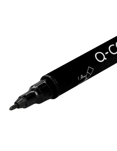 ROTULADOR Q-CON.MARCADOR PERMANENTE DOBLE NG.4MM 1MM