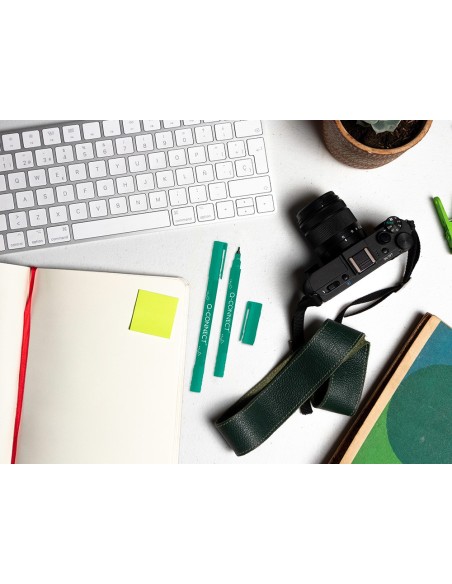 ROTULADOR Q-CON.MARCADOR PERMANENTE DOBLE VE. 0,4MM 1MM