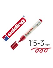 ROTULADOR EDDING 21 PERM.ECOLINE 90% RECI.RJ. RED.1,5-3MM RECARGABLE