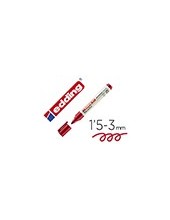 ROTULADOR EDDING 21 PERM.ECOLINE 90% RECI.RJ. RED.1,5-3MM RECARGABLE 2