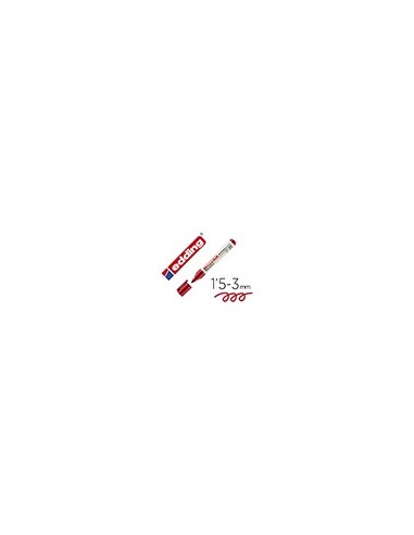 ROTULADOR EDDING 21 PERM.ECOLINE 90% RECI.RJ. RED.1,5-3MM RECARGABLE