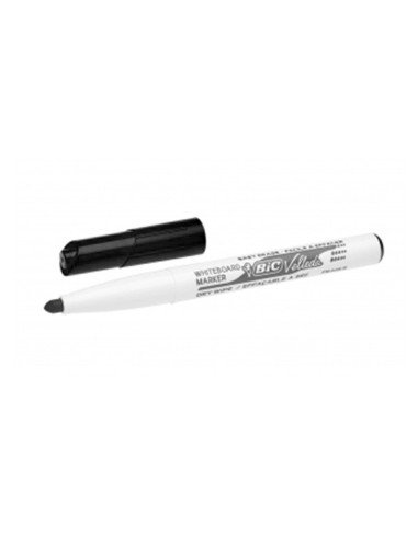 ROTULADOR BIC VELLEDA PIZARRA NEGRO PUNTA RED.2 MM