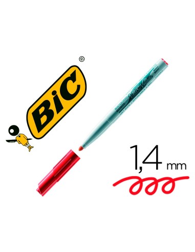 ROTULADOR BIC VELLEDA PIZARRA ROJO PUNTA RED.2 MM