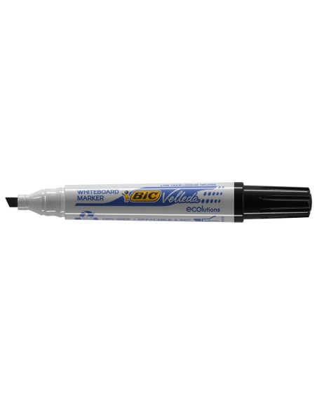 ROTULADOR BIC VELLEDA PIZARRA NEGRO PUNTA BISELADA 5.9 MM