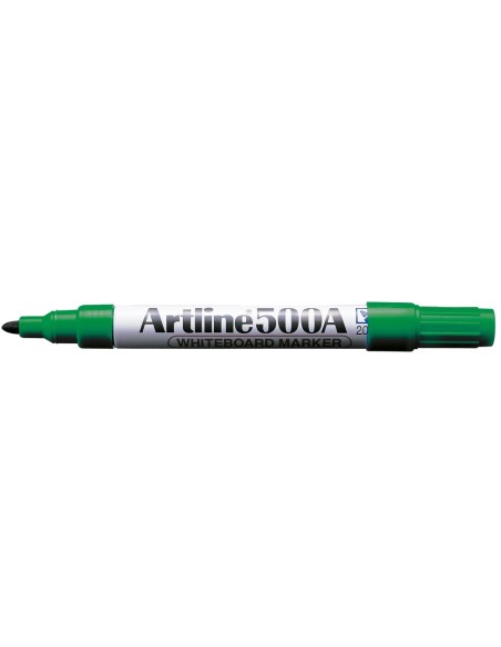 ROTULADOR ARTLINE PIZARRA EK-500 VER PUNTA RED.2 MM RECARGABLE