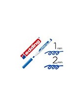 ROTULADOR EDDING  PIZARRA BLANCA 661 AZ. PUNTA RED 1-2MM RECARGABLE 2