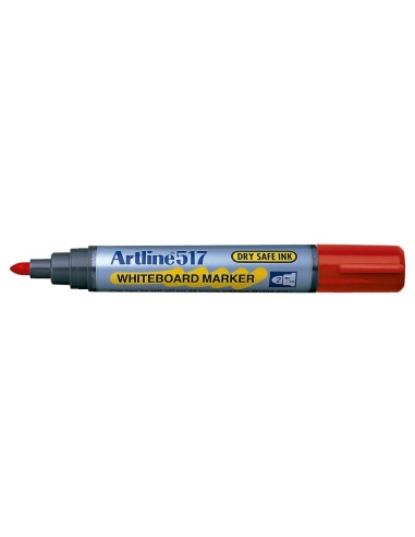ROTULADOR ARTLINE PIZARRA EK-517 ROJO PUNTA RED.2 MM TINTA BAJO OLOR