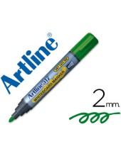 ROTULADOR ARTLINE PIZARRA EK-517 VER PUNTA RED.2 MM TINTA BAJO OLOR