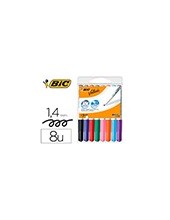 ROTULADOR BIC VELLEDA PARA PIZARRA PUNTA REDONDA 2 MM BOLSA DE 8 UNID 2