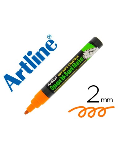 ROTULADOR ARTLINE PIZARRA EPD-4 NJ. FLUOR.OPAQUE BOARD RED.2MM