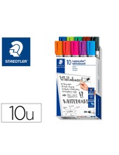 ROTULADOR STAEDTLER LUMOCOLOR 351 PIZA BL. RED.2MM RECARGA 10 UD.COL.