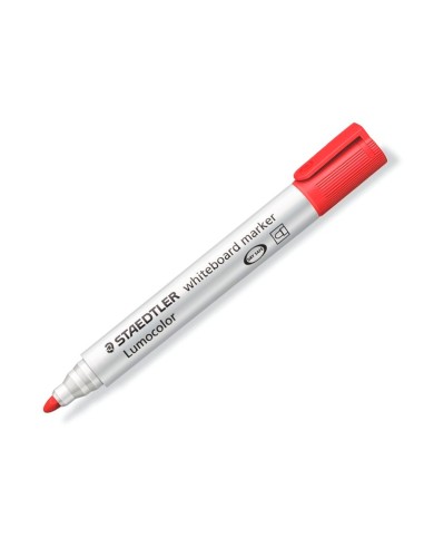 MARCADOR PIZARRA STAEDTLER 351 LUMOCOLOR CONICO ROJO