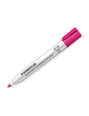ROTULADOR STAEDTLER LUMOCOLOR 351 PIZARRA BL.PUNTA RED.2MM REC.ROSA