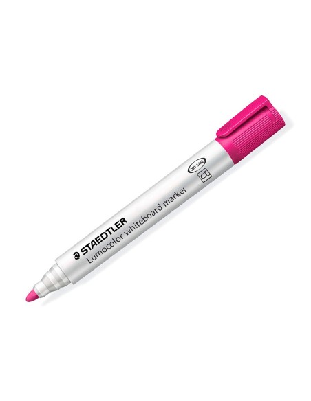 ROTULADOR STAEDTLER LUMOCOLOR 351 PIZARRA BL.PUNTA RED.2MM REC.ROSA