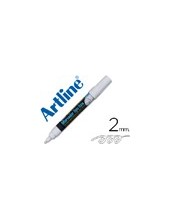 ROTULADOR ARTLINE PIZARRA VER NEGRA EPW-4-BL COLOR BLANCO 2