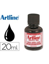 TINTA ROTULADOR PIZARRA BLANCA ARTLINE NGGRO FRASCO 20ML 500-A