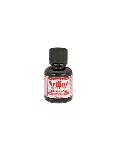 TINTA ROTULADOR PIZARRA BLANCA ARTLINE NGGRO FRASCO 20ML 500-A