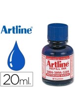 TINTA ROTULADOR PIZARRA BLANCA ARTLINE AZUL FRASCO 20ML 500-A