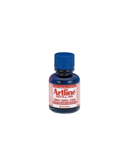 TINTA ROTULADOR PIZARRA BLANCA ARTLINE AZUL FRASCO 20ML 500-A
