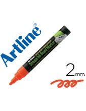 ROTULADOR ARTLINE PIZARRA VER NG.EPW-4 NARANJA PETACA 4 UNDS