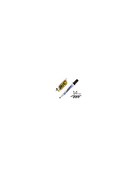ROTULADOR BIC VELLEDA PARA PIZARRA NEGRO PUNTA RED. 1,3 MM**10201698