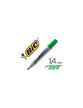 ROTULADOR BIC VELLEDA PARA PIZARRA VERDE PUNTA REDONDA 1,3 MM 2