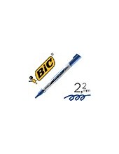 ROTULADOR BIC VELLEDA LIQUID POCKET PUNTA REDONDA 2,2 MM AZUL 2