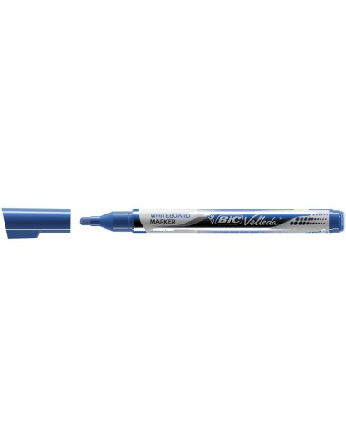 ROTULADOR BIC VELLEDA LIQUID POCKET PUNTA REDONDA 2,2 MM AZUL