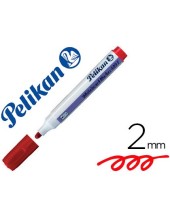 ROTULADOR PELIKAN PIZARRA BLANCA WHITEBOARD MARKER 409 ROJO