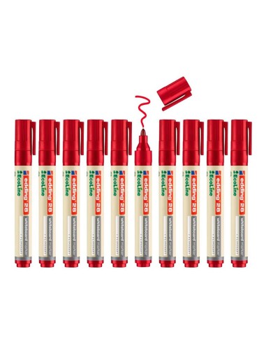 ROTULADOR EDDING 28 PIZARRA BL.ECOLINE 90% RECI.RJ.P.RED.1,5-3MM RECA