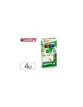 ROTULADOR EDDING 28 PIZARRA BL.ECOLINE 90% RECI. 4 SURT P.RED.1,5-3 2