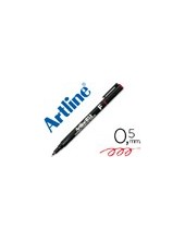 ROTULADOR ARTLINE RETRO.PUNTA FIBRA PERM.EK-853 ROJO PUNTA RED.0.5 MM 2
