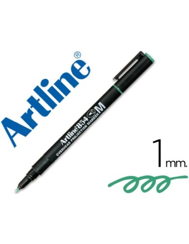 ROTULADOR ARTLINE RETRO.PUNTA FIBRA PERM.EK-854 VER PUNTA RED.1 MM