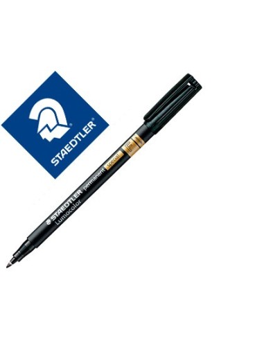 ROTULADOR STAEDTLER LUMOCOLOR RETRO.FIBRA PERM.SPECIAL 319-9 NG.FINA