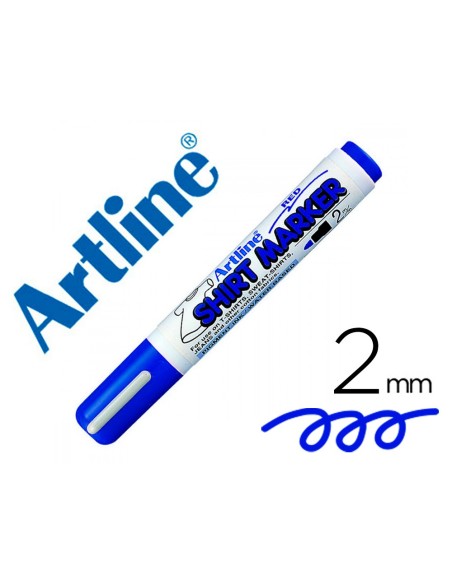 ROTULADOR ARTLINE CAMISETA EKT-2 AZUL PUNTA RED.2 MM PARA USO EN CAMI ROTULADOR ARTLINE CAMISETA EKT-2 AZUL PUNTA RED.2 MM PARA USO EN CAMI