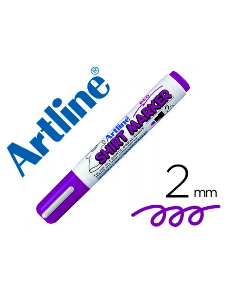 ROTULADOR ARTLINE CAMISETA EKT-2 VIOLETA PUNTA RED.2 MM USO EN CAMISE ROTULADOR ARTLINE CAMISETA EKT-2 VIOLETA PUNTA RED.2 MM USO EN CAMISE