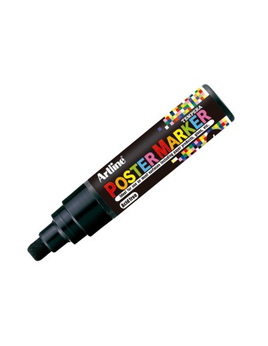 ROTULADOR ARTLINE POSTER MARKER EPP-6-NEG PUNTA REDONDA 6 MM NG.
