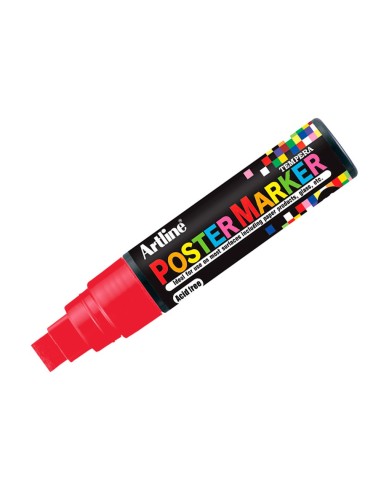 ROTULADOR ARTLINE POSTER MARKER EPP-12-ROJ PUNTA REDONDA 12 MM RJ.