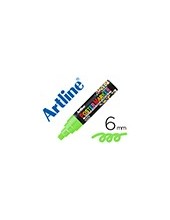 ROTULADOR ARTLINE POSTER MARKER EPP-6-VER FLU PTA.RED.6 MM VER.FLUOR 2
