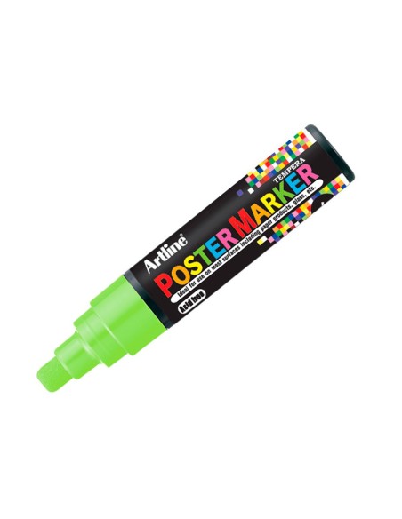 ROTULADOR ARTLINE POSTER MARKER EPP-6-VER FLU PTA.RED.6 MM VER.FLUOR