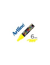 ROTULADOR ARTLINE POSTER MARKER EPP-6-AMA FLUO PTA.RED.6 MM AM.FLUOR 2