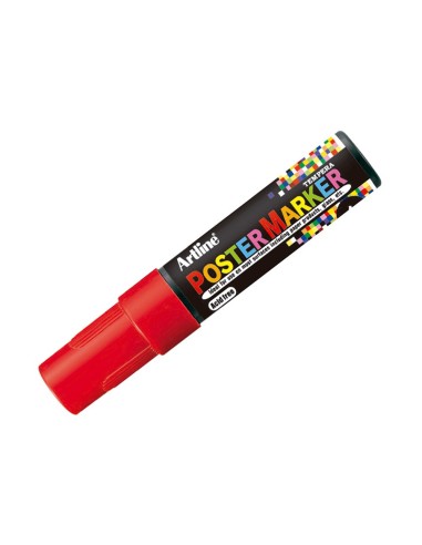 ROTULADOR ARTLINE POSTER MARKER EPP-6-ROJ PUNTA REDONDA 6 MM RJ.