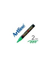 ROTULADOR ARTLINE POSTER MARKER EPP-4-VER FLU PTA.RED.2MM VER.FLUOR 2