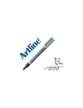 ROTULADOR ARTLINE MARCADOR PERM.TINTA METALICA EK-990 PLATA PUNTA RED 2